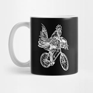 SEEMBO Rooster Cycling Bicycle Bicycling Riding Biking Bike Mug